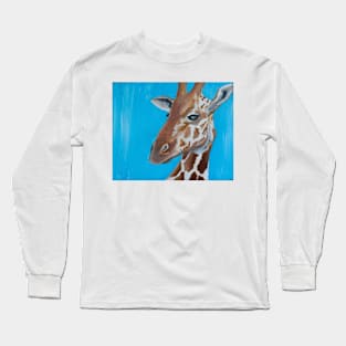 Original Giraffe Art Long Sleeve T-Shirt